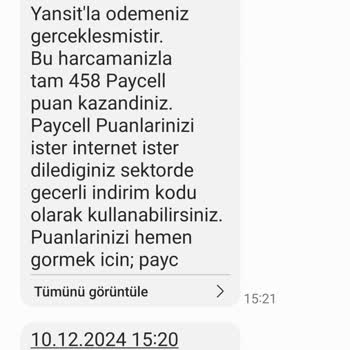Paycell Üzerinden Yapılan Şüpheli İşlemler Ve İade Talebi