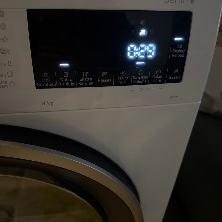 Bosch Kurutma Makinesi Çekme Ve Nem Sorunu