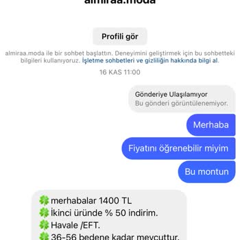 Instagram Üzerinden Siparişte Yaşanan Mağduriyet