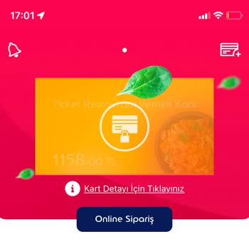 Yemek Kartı Bakiyesine Erişim Sorunu