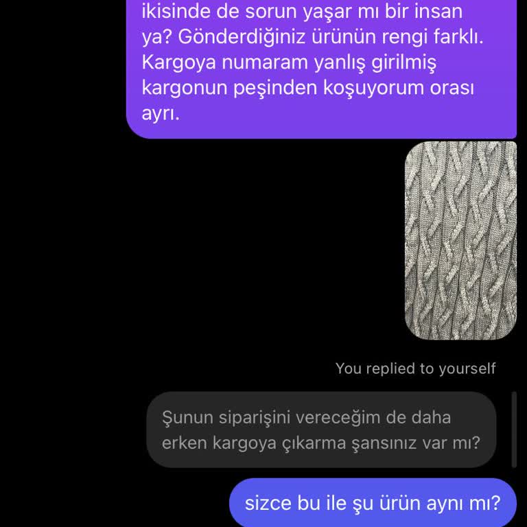 Yanlış Ürün Ve İletişimsizlik Mağduriyeti