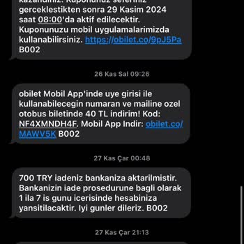 Ücret İadesi Bekleyen Müşteri Mağduriyeti