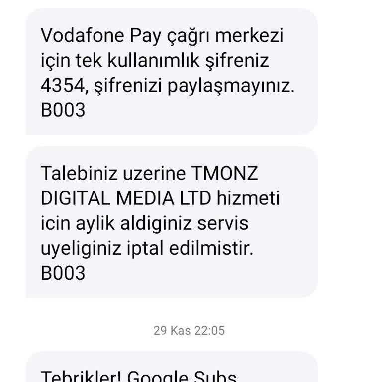 İzinsiz Mobil Ödeme Mağduriyeti
