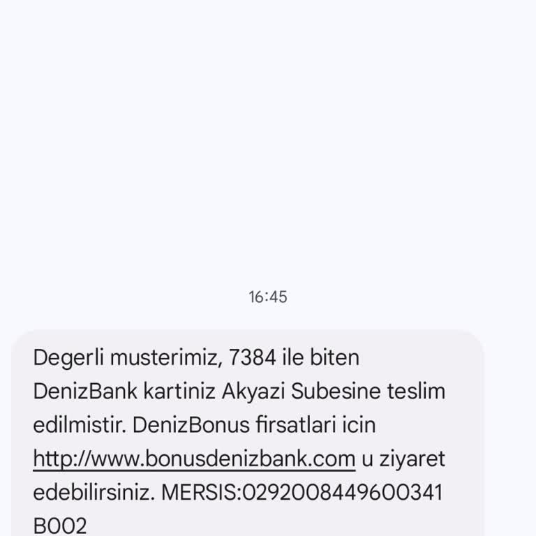 Banka Kartı Teslimatında Yaşanan Zorluklar