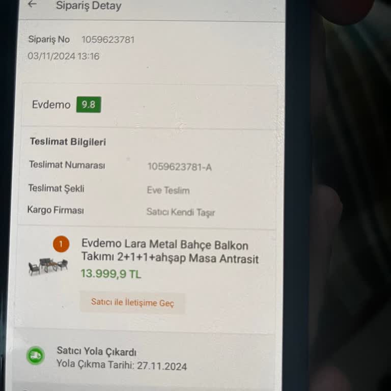 40 Gündür Teslim Edilmeyen Sipariş: Müşteri Mağduriyeti