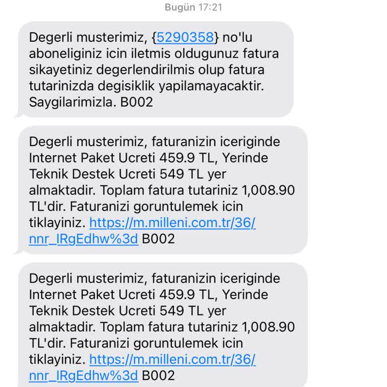 İnternet Arızası Ve Yanlış Fatura Sorunu