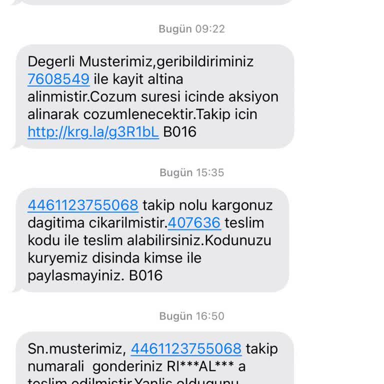 Kargolarım Tanımadığım İsimlere Teslim Ediliyor