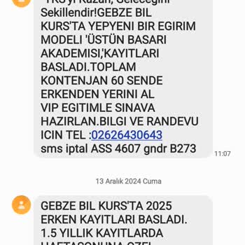 Sürekli İstenmeyen Mesaj Ve Aramalarla Rahatsız Edilme