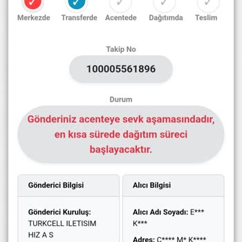 Kargolarım İzmit Şubesinde Bekliyor, Bilgi Alamıyorum