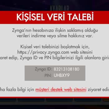 Çanak Okey Uygulamasında Haksız Çip Sıfırlama