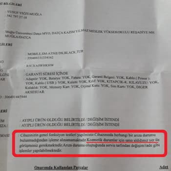 D&R Ve Samsung İle Yaşanan Ayıplı Ürün Kabusu