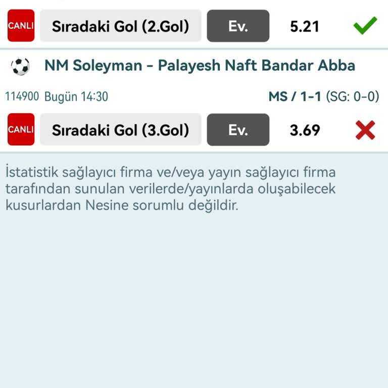 Yanlış Bahis Değişikliği Mağduriyeti