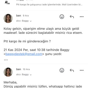 İletişim Eksikliği Ve İade Sorunları