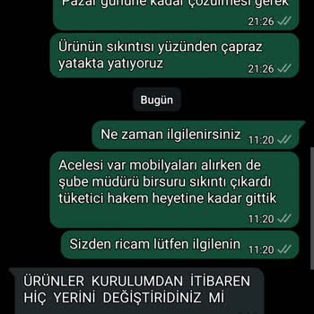 Gündoğdu Mobilya'da Müşteri Hizmetleri Çilesi