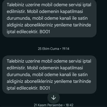 Mobil Ödeme Sorunu Ve Yanlış Faturalandırma
