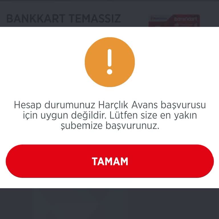 Harçlık Avans Başvurusu Sorunu
