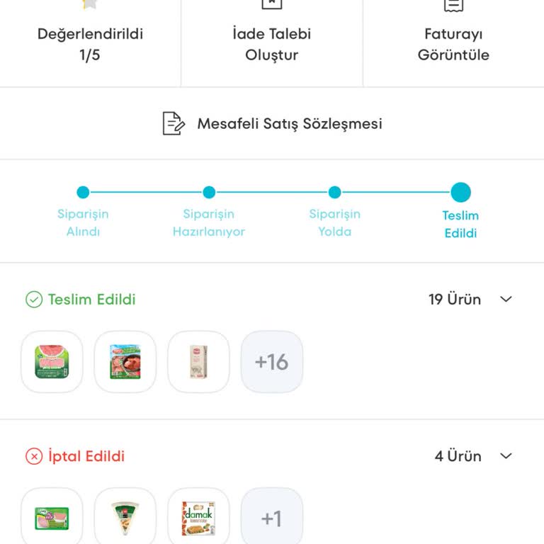 A101 Kapıda Hizmetinde Teslimat Sorunu Ve İade Problemi