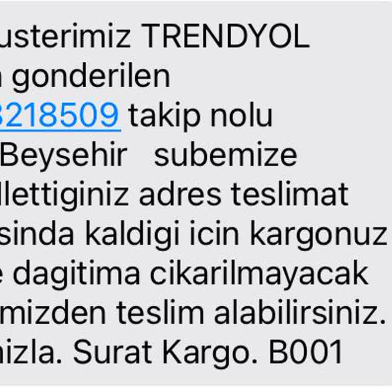 Kargo Teslimatında Yaşanan Sorun Ve Mağduriyet