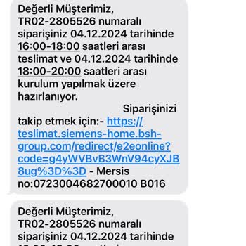 Siemens Bulaşık Makinesi Kapak Problemi