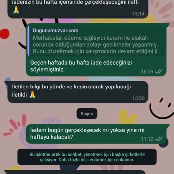 Rezervasyon İptalinde 45 Günlük Bekleyiş