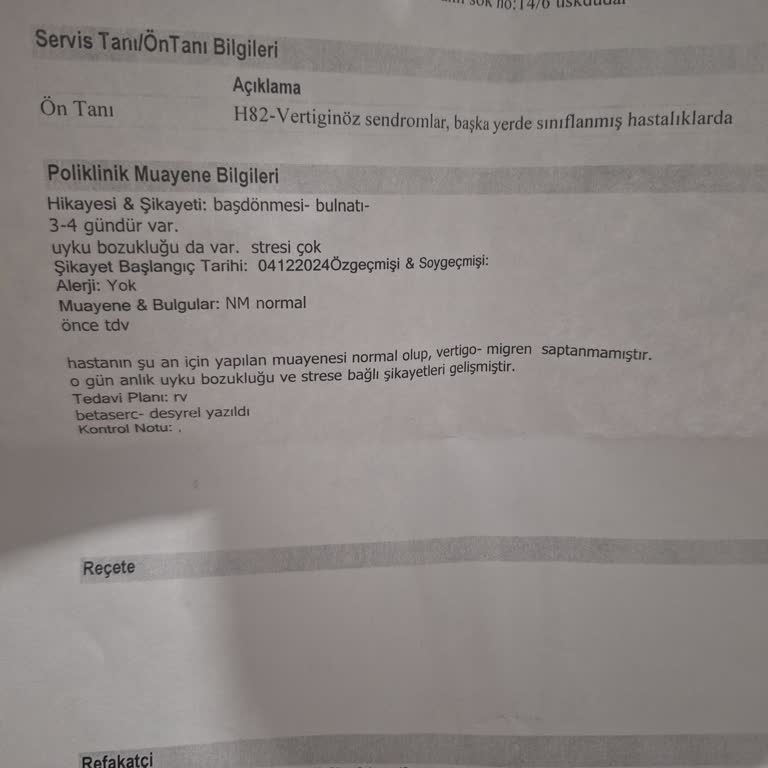 Sigorta Şirketinin Haksız Muayene Reddi
