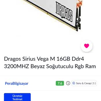 Yanlış RAM Gönderimi Ve İptal Talebi