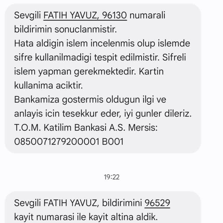 Kredi Kartı Kullanım Sorunu Ve Çözüm Eksikliği