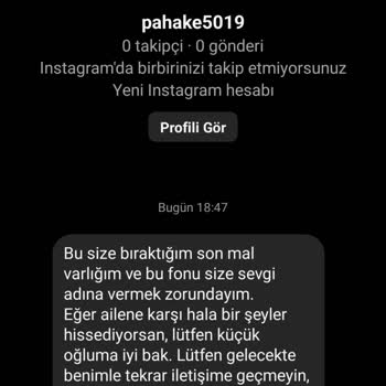 Yanlış Hesap Mesajı Ve Güvenlik İhlali