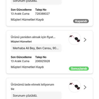 Yanlış Ürün Teslimatı Ve İnatçı Müşteri Hizmetleri