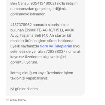 Yanlış Ürün Teslimatı Ve İnatçı Müşteri Hizmetleri