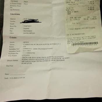 Adidas Ayakkabım 15 Günde Soldu, Güvenimiz Sarsıldı