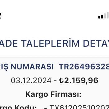 Eksik İade Ve Yetersiz Müşteri Desteği
