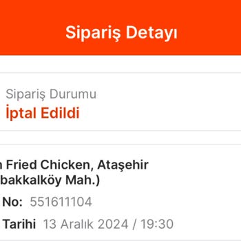 Migros Yemek'te Tekrarlayan Sipariş İptalleri Ve Yetersiz Müşteri Hizmeti