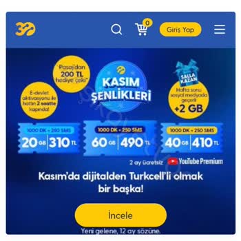 Turkcell'de Taahhütlü Geçişte Fiyat Farklılıkları Sorunu