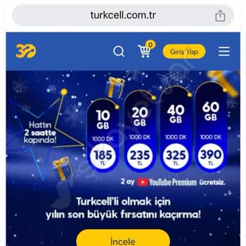 Turkcell'de Taahhütlü Geçişte Fiyat Farklılıkları Sorunu