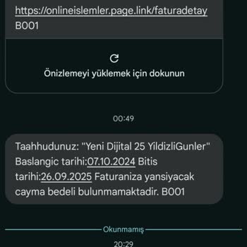 Taahhütlü Paket Yanıltması Ve Fatura Şoku
