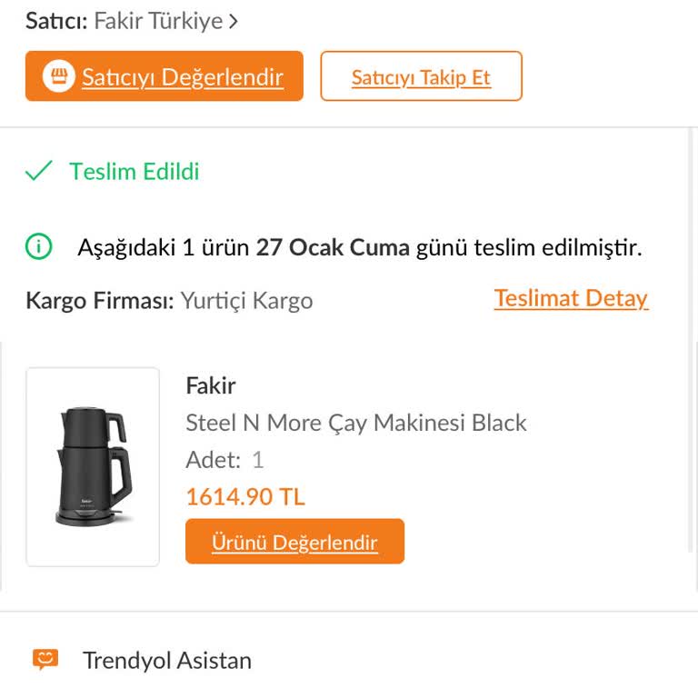 Fakir Ev Aletleri İle Yaşanan Garanti Süreci Sorunu