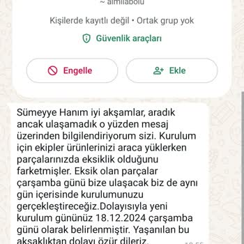Teslimat Gecikmesi Ve Müşteri Hizmetleri Sorunu: Paramızla Rezil Olduk