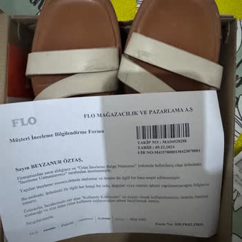 FLO'dan Aldığım Sandaletin Kalitesizliği Ve Müşteri Hizmetleri Sorunu