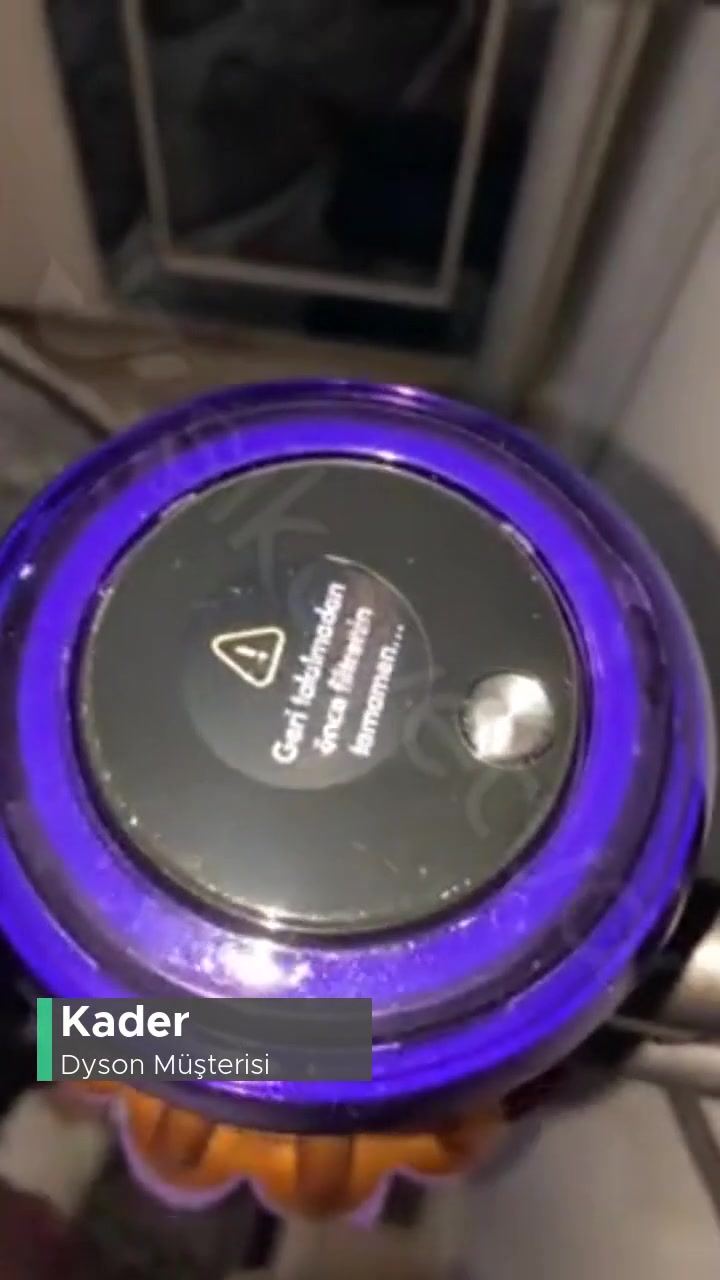 Dyson Filtreyi Temizleme Uyarısı! videonun kapak resmi