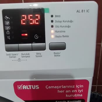 Altus Eksik Ayak Ve Üretim Hatası Nedeniyle Dengesiz Çalışan Makine