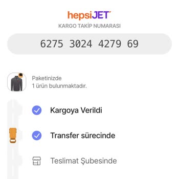 Hepsijet Teslimatında Gecikme Ve Mağduriyet