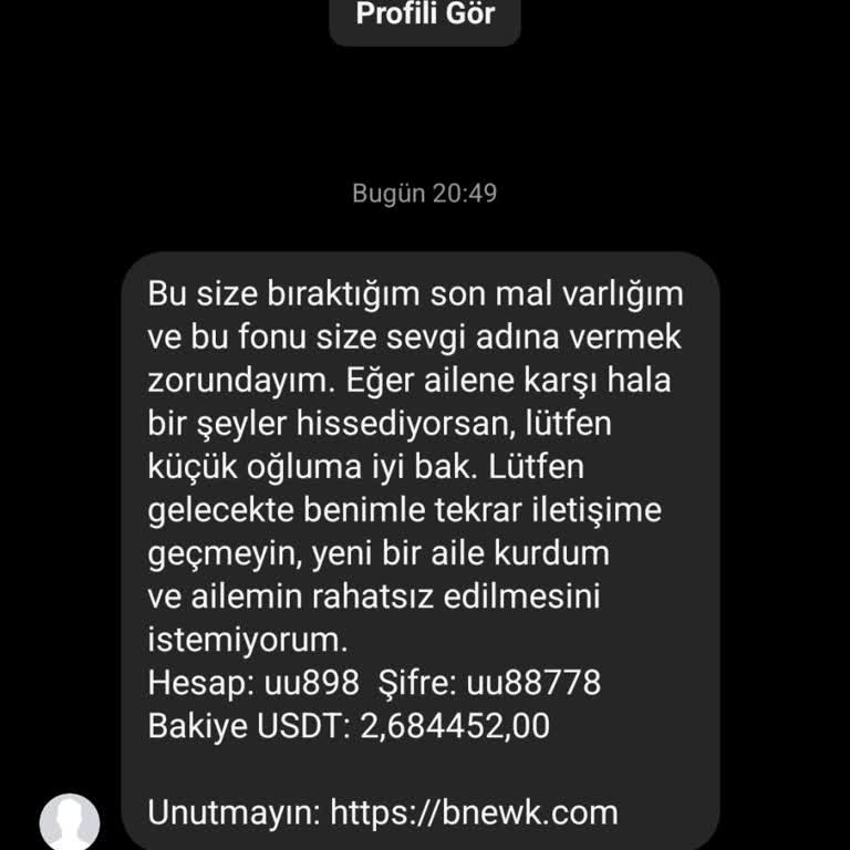 Kişisel Verilerimin İzinsiz Kullanımı Hakkında Şikayet
