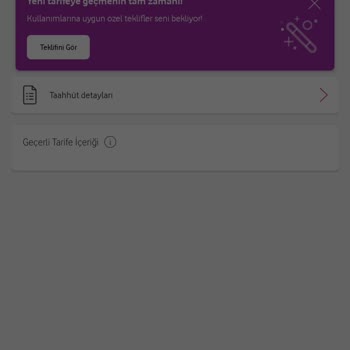 Vodafone'da Söz Verilen İndirimler Ve Veri Kullanım Sorunları