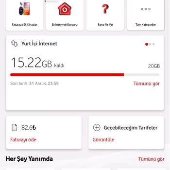 Vodafone'da Söz Verilen İndirimler Ve Veri Kullanım Sorunları