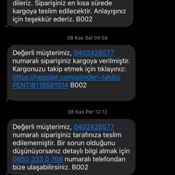 Sipariş İptali Ve Müşteri Hizmetleri İlgisizliği