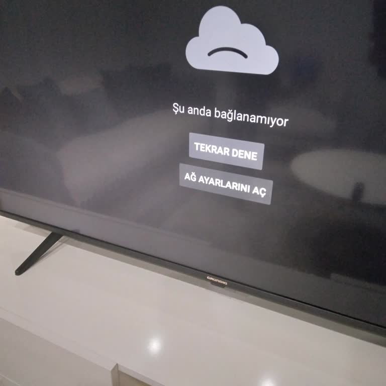Yeni Kurulan Grundig TV'nin İnternet Bağlantı Sorunu