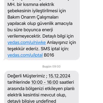 Sürekli Elektrik Kesintileri Ve Düşük Hizmet Kalitesi