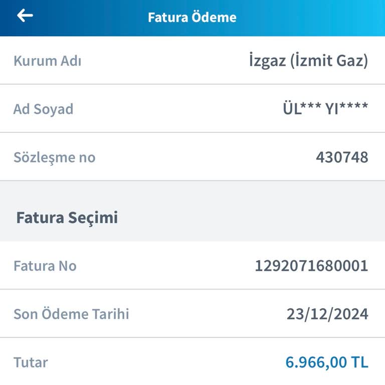 Doğalgaz Faturasında Şaşırtıcı Yükseklik