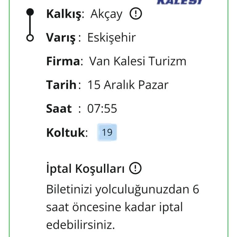 İptal Edilen Sefer Ve Geri Ödeme Sorunu